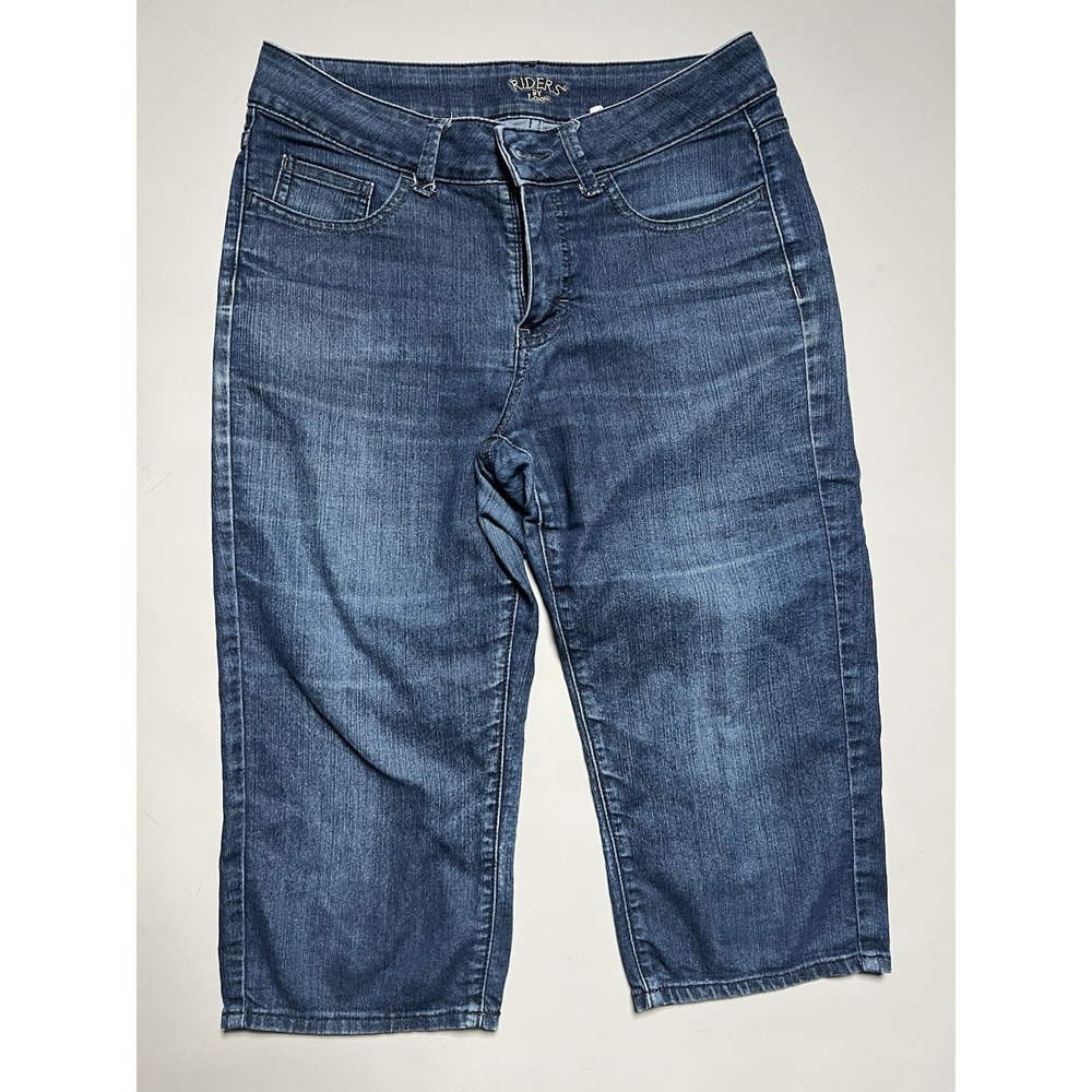 Riders by Lee Women's Size 8M Medium Wash Capris